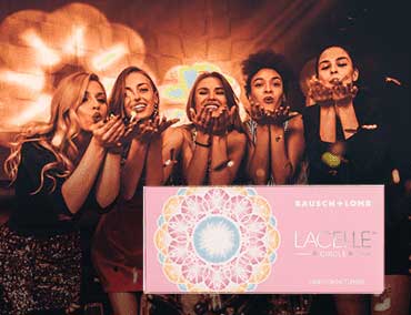 Lacelle contact lenses